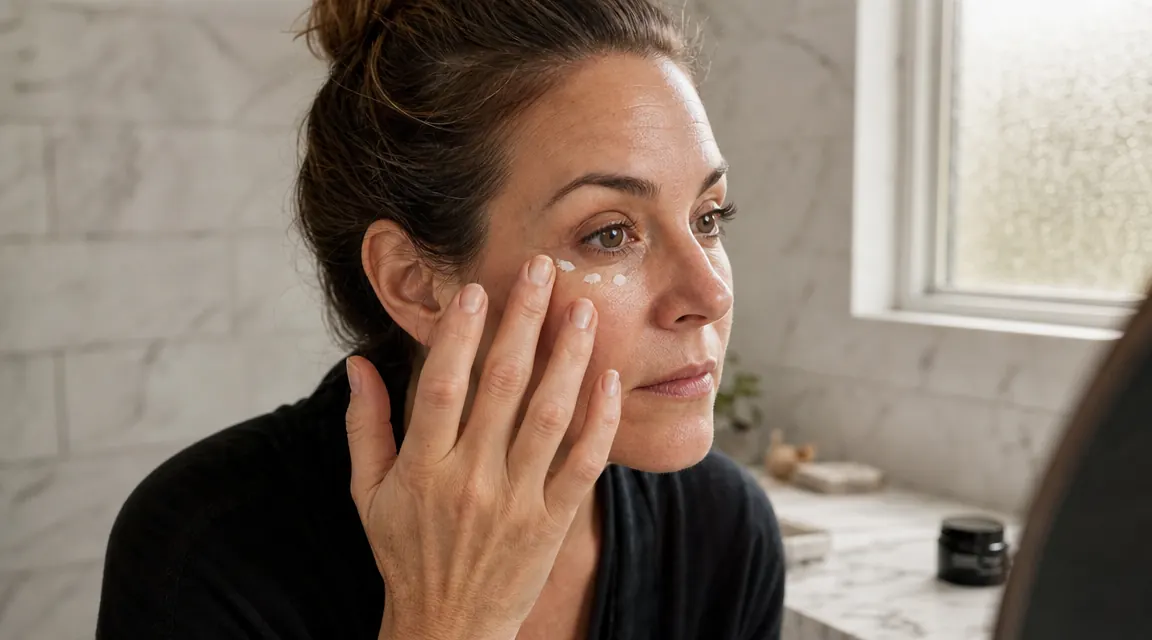 How to Reduce Puffy Eyes and Dark Circles with an Eye Cream (Morning Routine Guide)